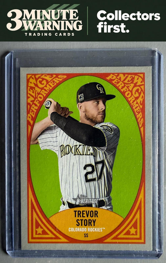2019 Topps Heritage #NAP-23 Trevor Story New Age Performers