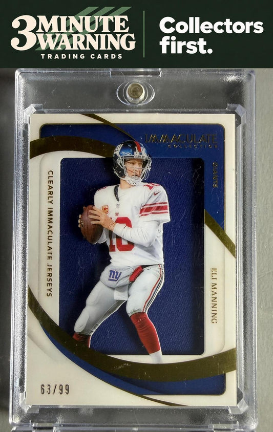 2024 Panini Immaculate Collection #CIJ-EMG Eli Manning Jerseys #/99
