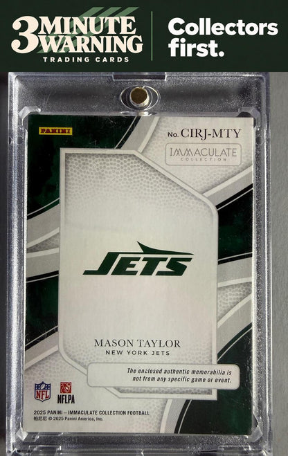 2025 Panini Immaculate Collection - CIRJ-MTY Mason Taylor - /99 (RC)