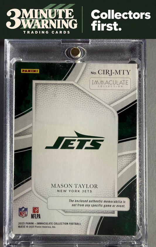 2025 Panini Immaculate Collection - CIRJ-MTY Mason Taylor - /99 (RC)