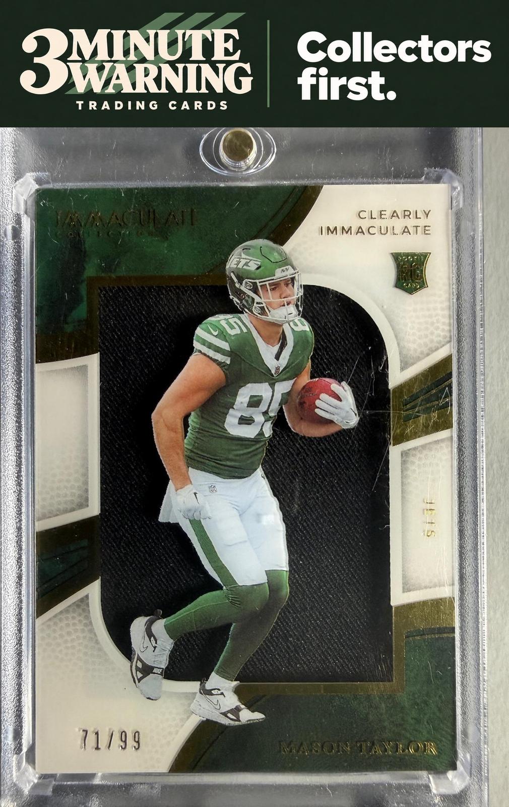2025 Panini Immaculate Collection - CIRJ-MTY Mason Taylor - /99 (RC)