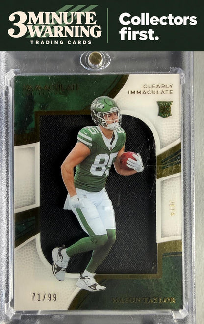 2025 Panini Immaculate Collection - CIRJ-MTY Mason Taylor - /99 (RC)