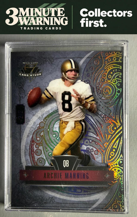 2026 Wild Card 7 Card Studs Promo #7CCR-AM Archie Manning  #/2