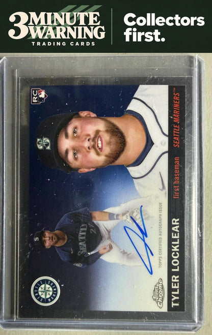 2025 Topps Chrome Platinum #CPA-TL Tyler Locklear Chrome Platinum Autographs