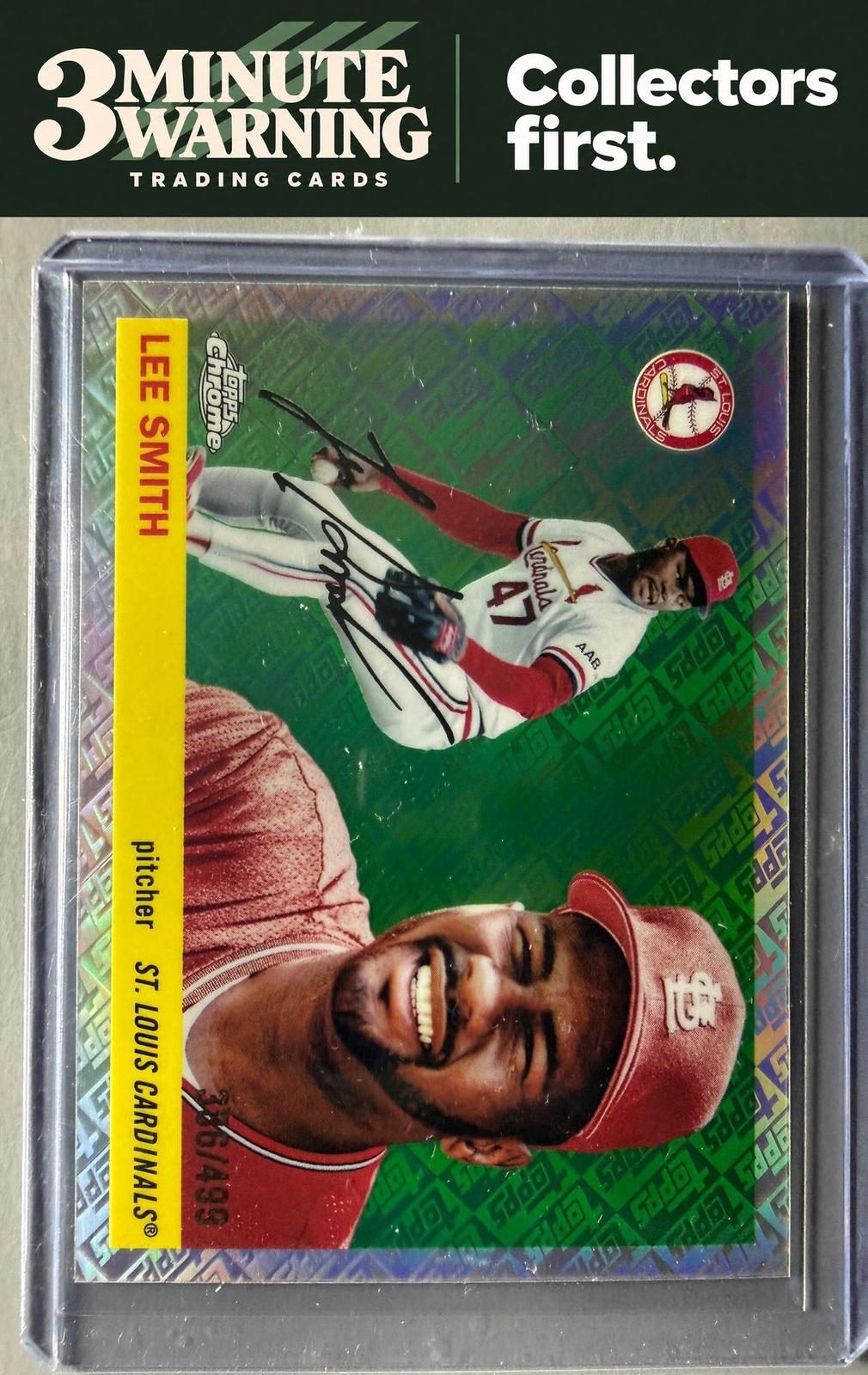 2025 Topps Chrome Platinum #333 Lee Smith Topps Refractor #/499