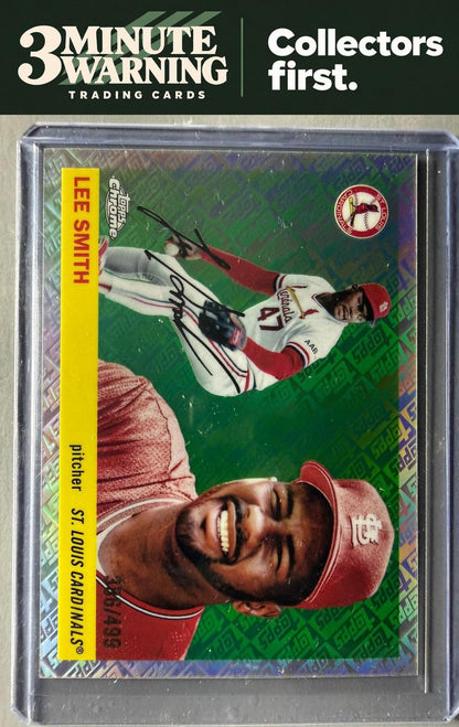 2025 Topps Chrome Platinum #333 Lee Smith Topps Refractor #/499
